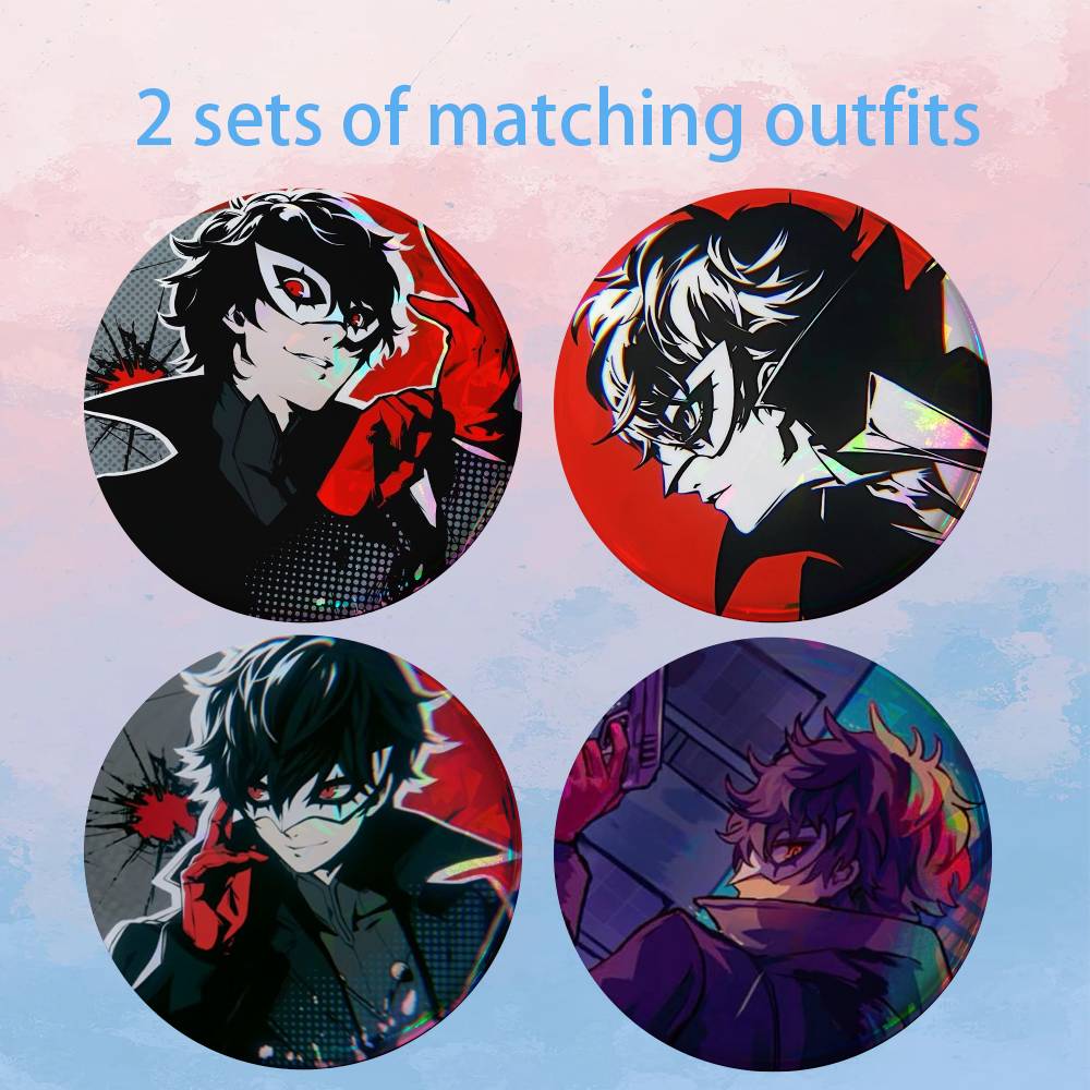 Button Badge Blank - P-Persona 5 Joker Amamiya Ren 2